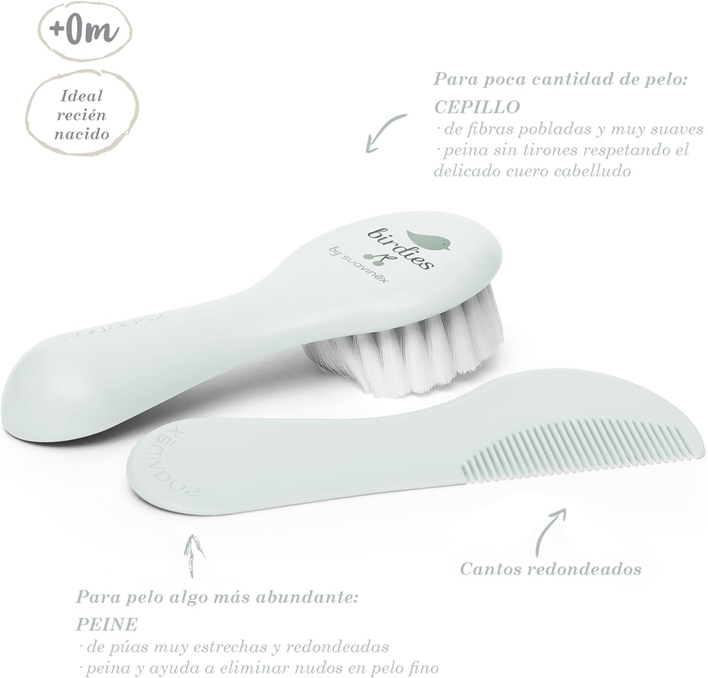 Set Cepillo y Peine de Suavinex