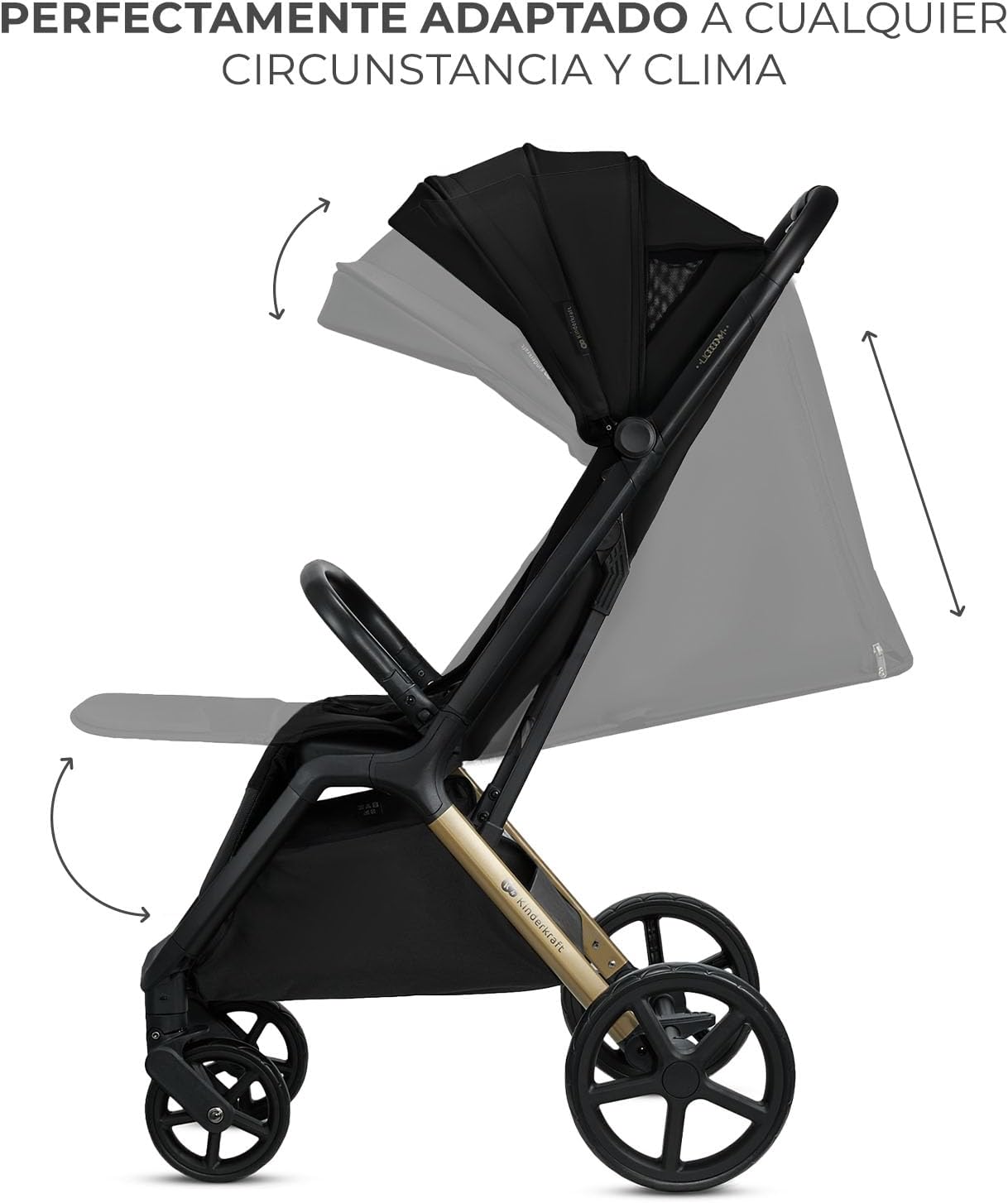 Silla de Paseo LOOM hasta 27Kg de Kinderkraft