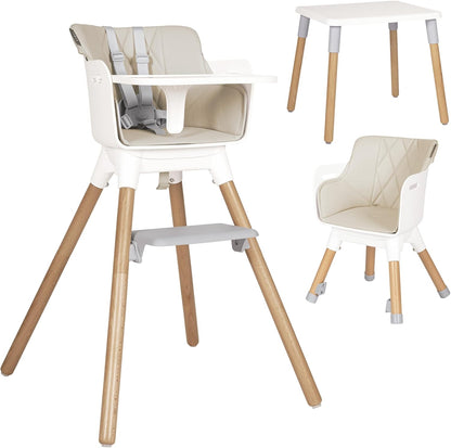 Trona bebé KOMBO Convertible 2 en 1 Mesa con Silla para Niños de Olmitos