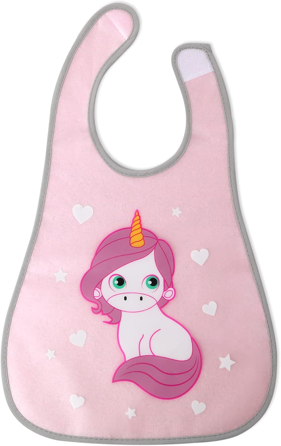Babero impermeable Rizo Unicornio de Kiokids