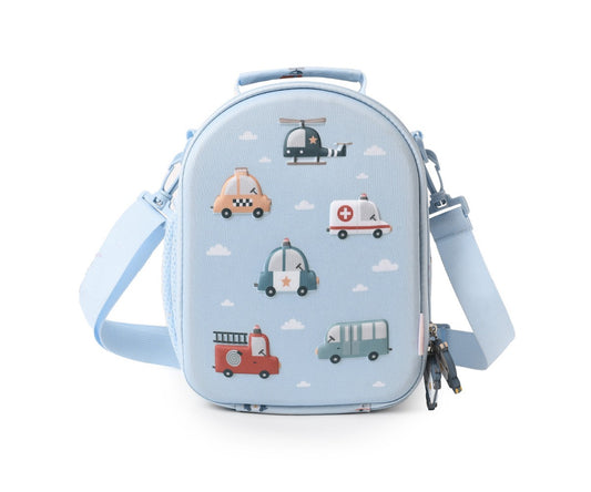 Bolsa Merienda Térmica 3D City Cars de Tutete