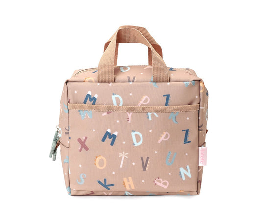 Bolsa Merienda Térmica Funny Letters de Tutete