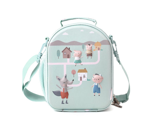 Bolsa Merienda Térmica 3D The Three Little Pigs de Tutete