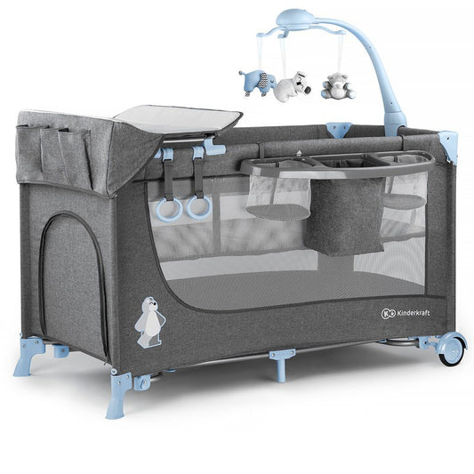 Cuna de Viaje Joy con Accesorios de Kinderkraft