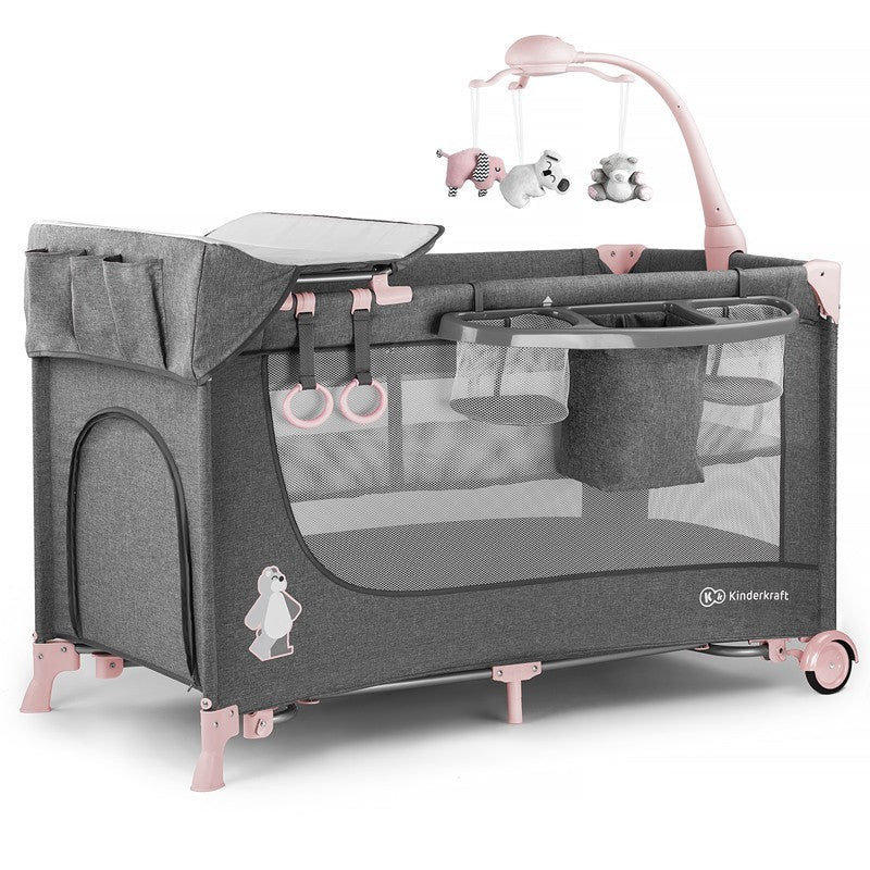 Cuna de Viaje Joy con Accesorios de Kinderkraft