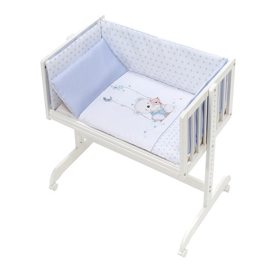 Minicuna Colecho Minana + Vestidura Oso Columpio de Interbaby