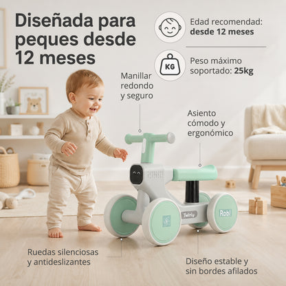 Correpasillos Robi Desde 1 Año con Luces y Música de Twinly
