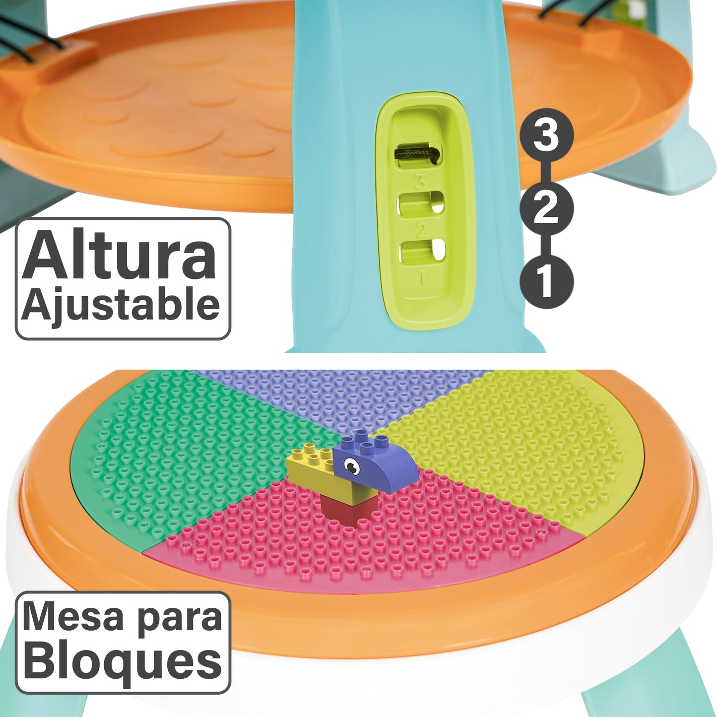 Centro de actividades con saltador CROK