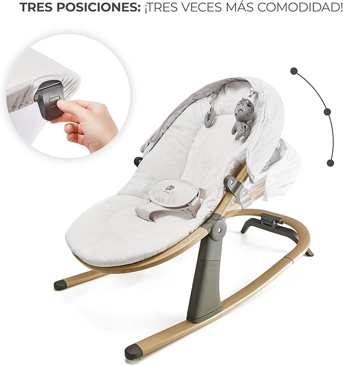 Hamaca bebé 2 en 1 ELSU de Kinderkraft