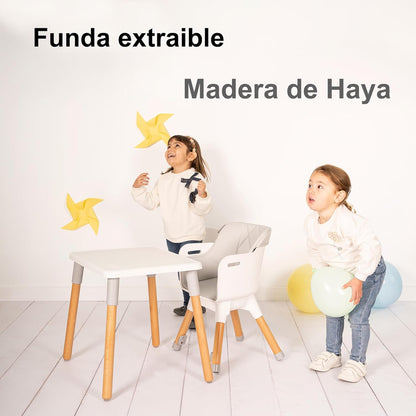Trona bebé KOMBO Convertible 2 en 1 Mesa con Silla para Niños de Olmitos