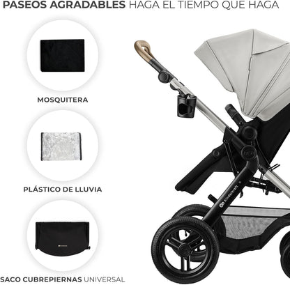 Carrinho de bebê conversível Kinderkraft MOOV2 XL 3 em 1