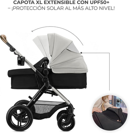 Carrinho de bebê conversível Kinderkraft MOOV2 XL 3 em 1