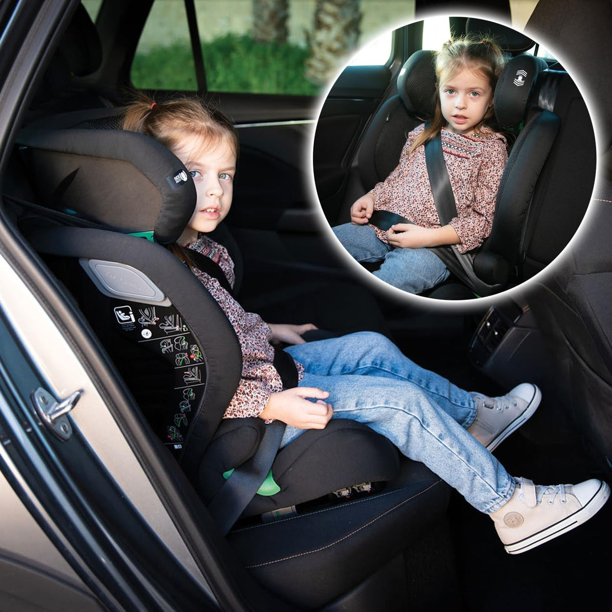 Silla de Coche i-Size 100-150 cm con ISOFIX (100 -150cm) AIRON TECH de Olmitos