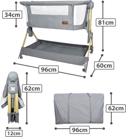Minicuna Colecho Plegable Comfortly de Twinly