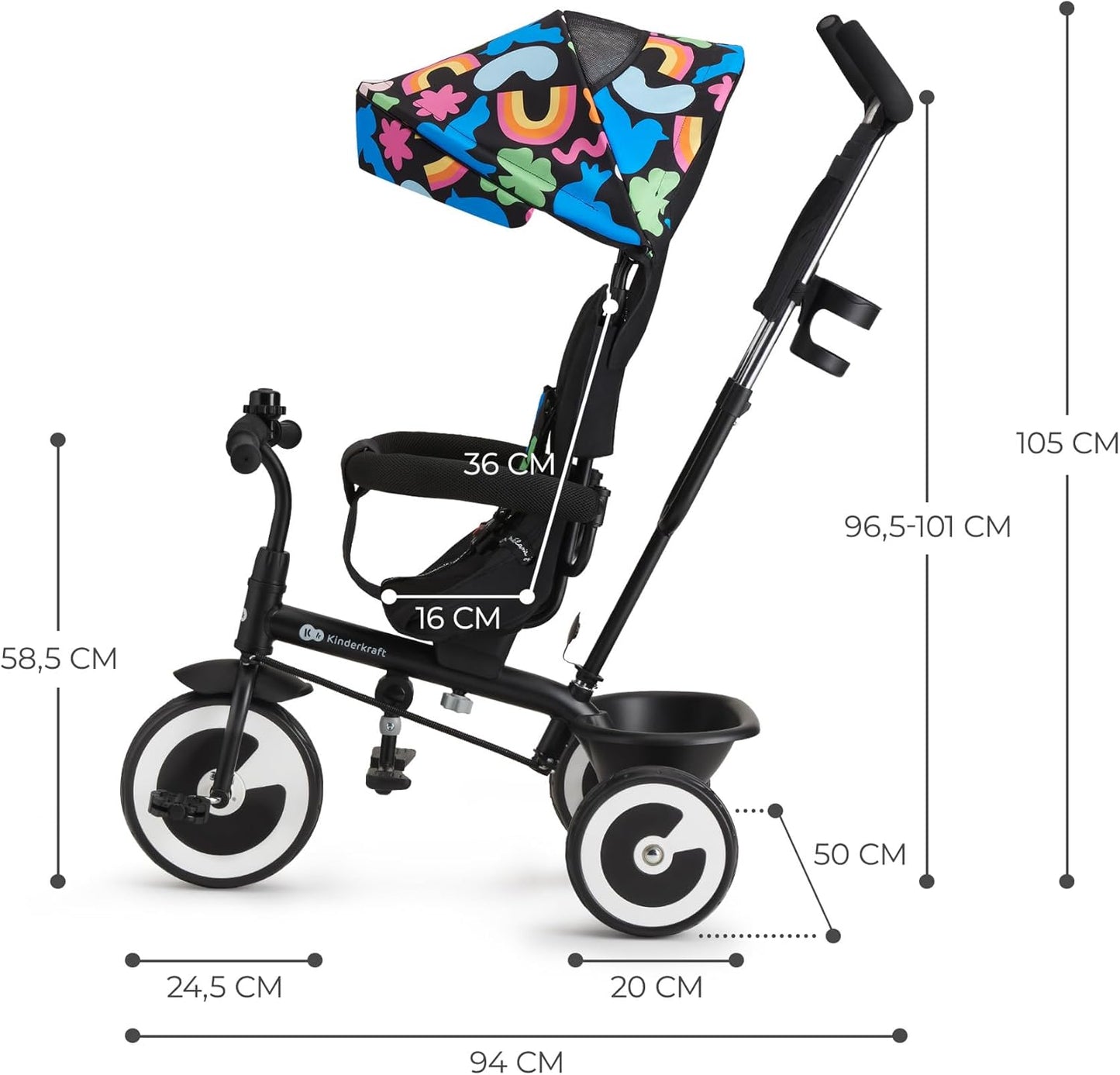 Triciclo Aston de Kinderkraft