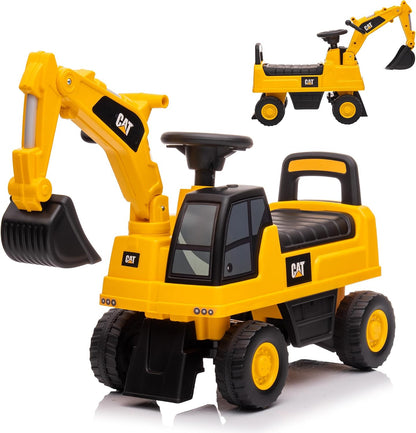 Correpasillos Diggy - Excavadora Cat para Niños de 1 a 3 Años de Twinly