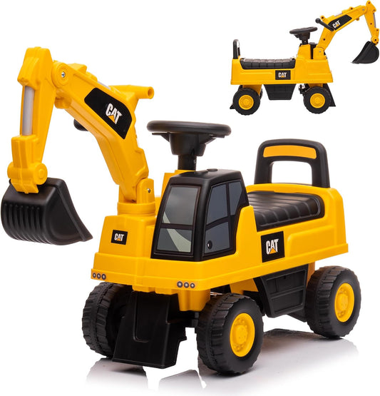 Correpasillos Diggy - Excavadora Cat para Niños de 1 a 3 Años de Twinly