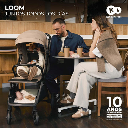Silla de Paseo LOOM hasta 27Kg de Kinderkraft