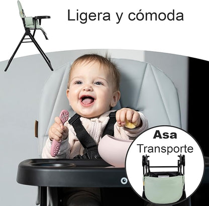 Trona evolutiva Bebé Plegable Ligera y Ultracompacta MINNA de Olmitos