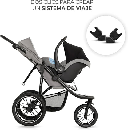 Helsi2 Silla de paseo 3 ruedas para correr de Kinderkraft