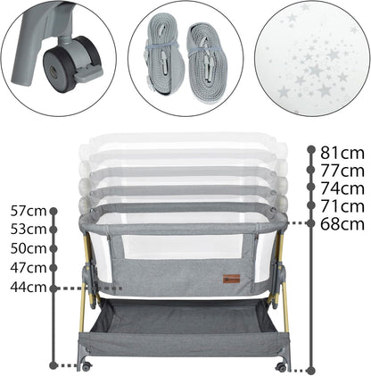 Minicuna Colecho Plegable Comfortly de Twinly
