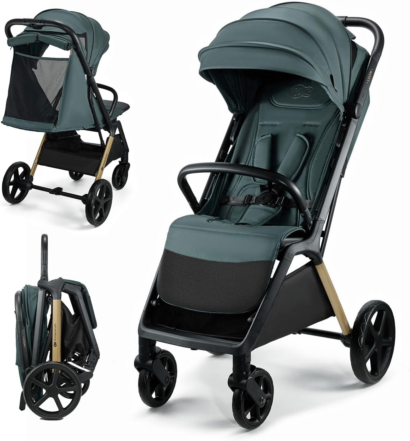 Silla de Paseo LOOM hasta 27Kg de Kinderkraft