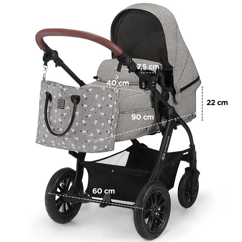 Cochecito Bebe Xmoov 3 en 1 de Kinderkraft