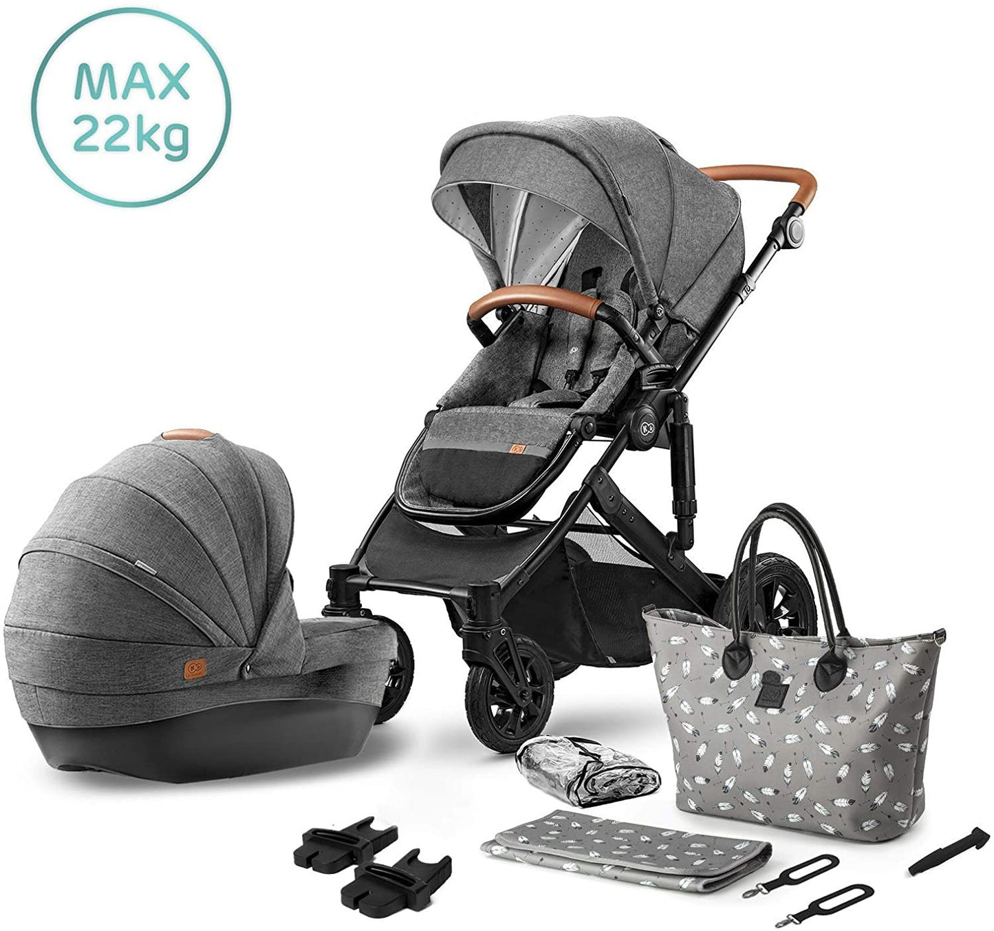 Cochecito Bebe Prime 2 en 1 de Kinderkraft