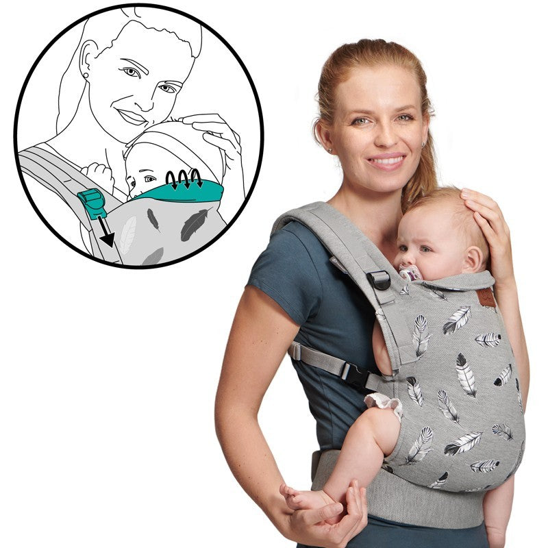 Mochila Portabebe Milo de Kinderkraft