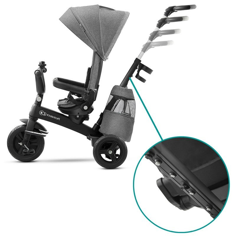 Triciclo Reclinable Evolutivo EasyTwist de Kinderkraft