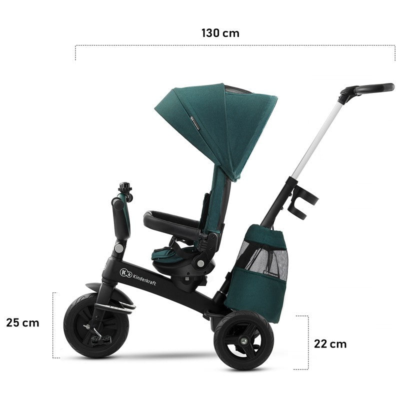 Triciclo Reclinable Evolutivo EasyTwist de Kinderkraft