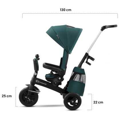 Triciclo Reclinable Evolutivo EasyTwist de Kinderkraft
