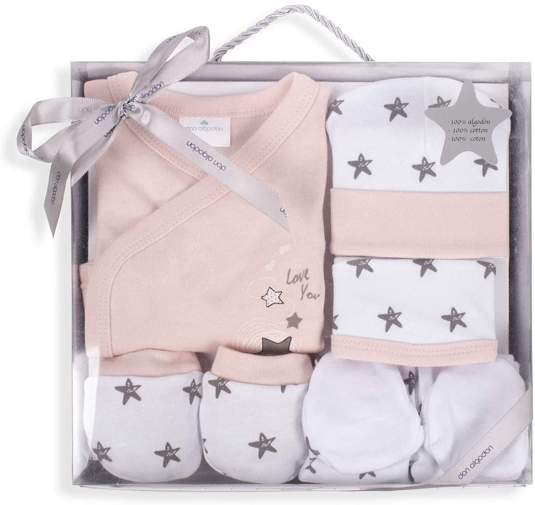 Set Regalo Primera Puesta 5 piezas Estrellas de Don Algodón