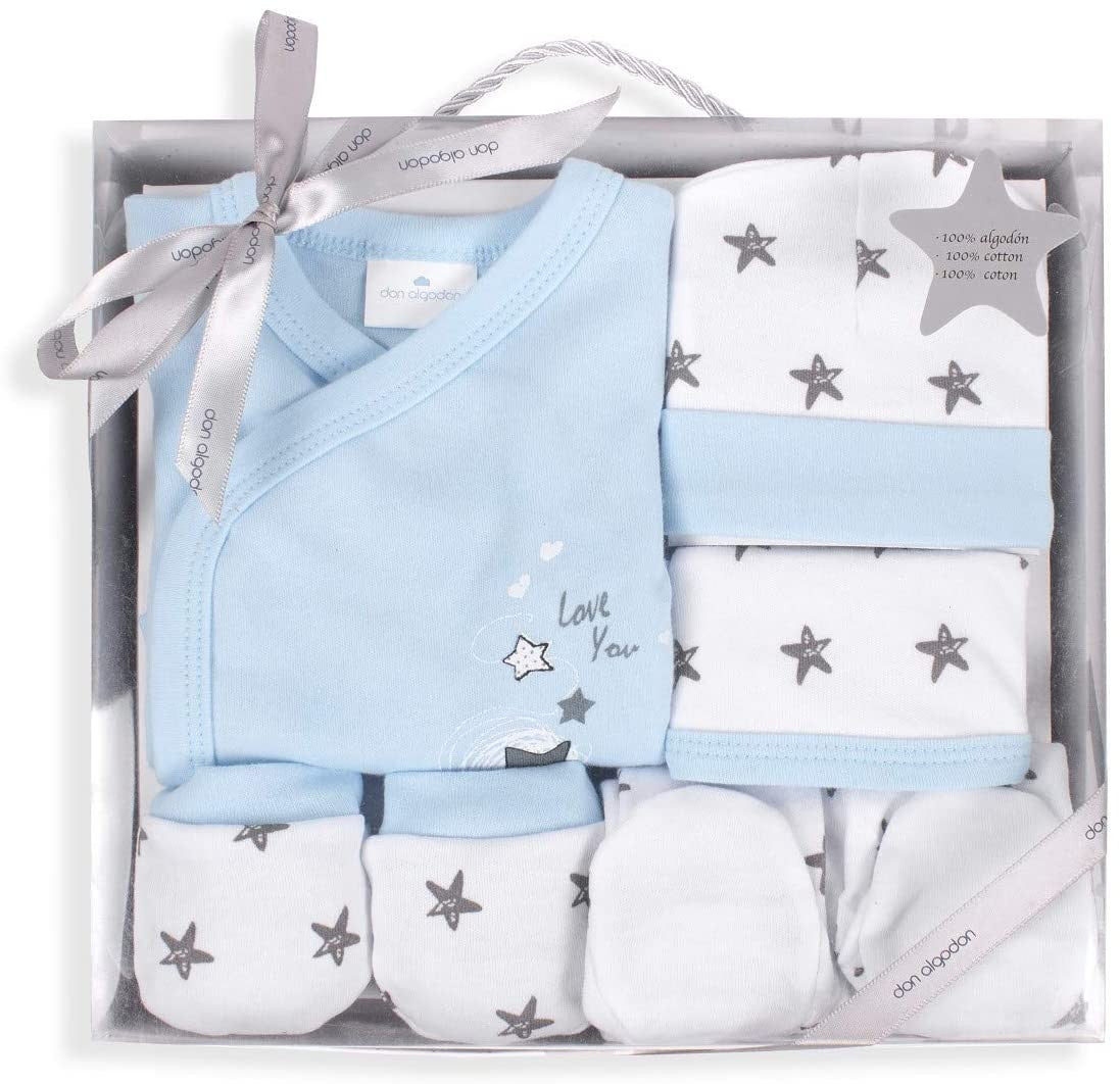 Set Regalo Primera Puesta 5 piezas Estrellas de Don Algodón