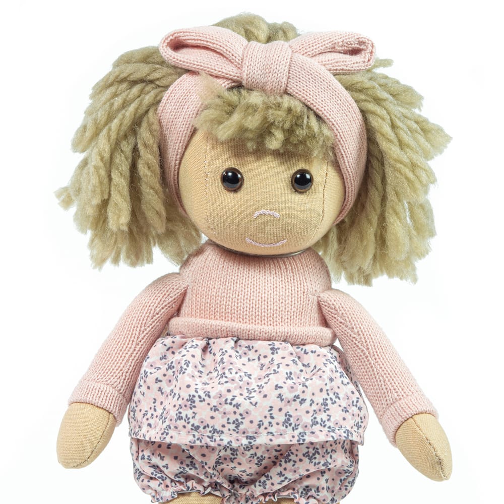 Muñeca Cris Flor Rosa Pasito a Pasito