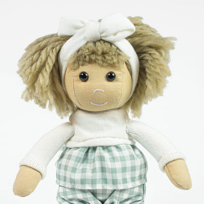 Muñeca Cris Vichy Verde Pasito a Pasito