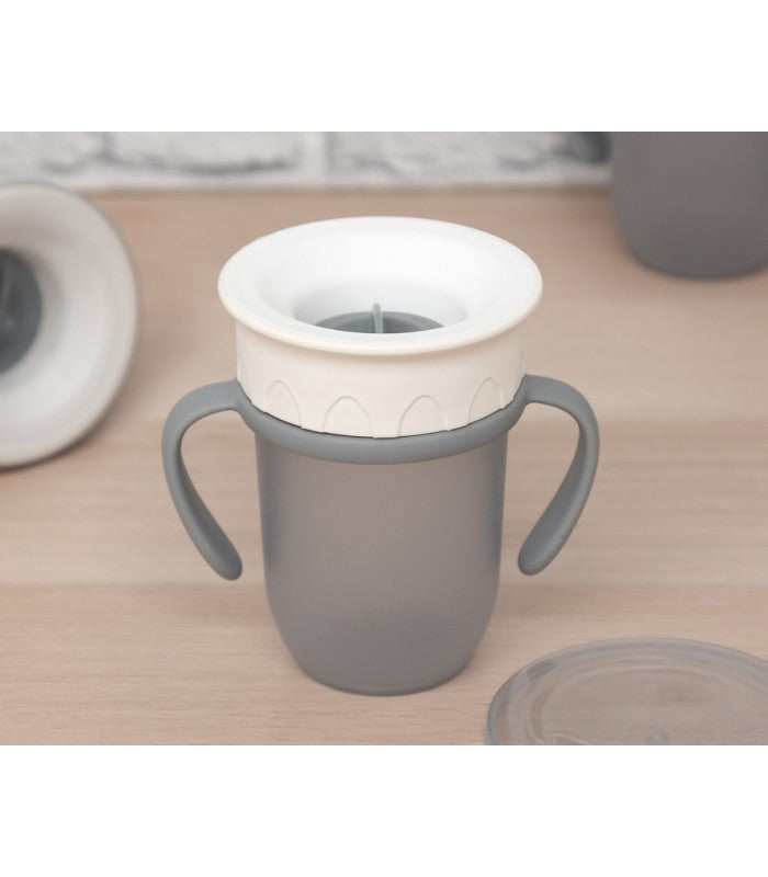 Taza de Aprendizaje Antigoteo Con Asas de Kiokids