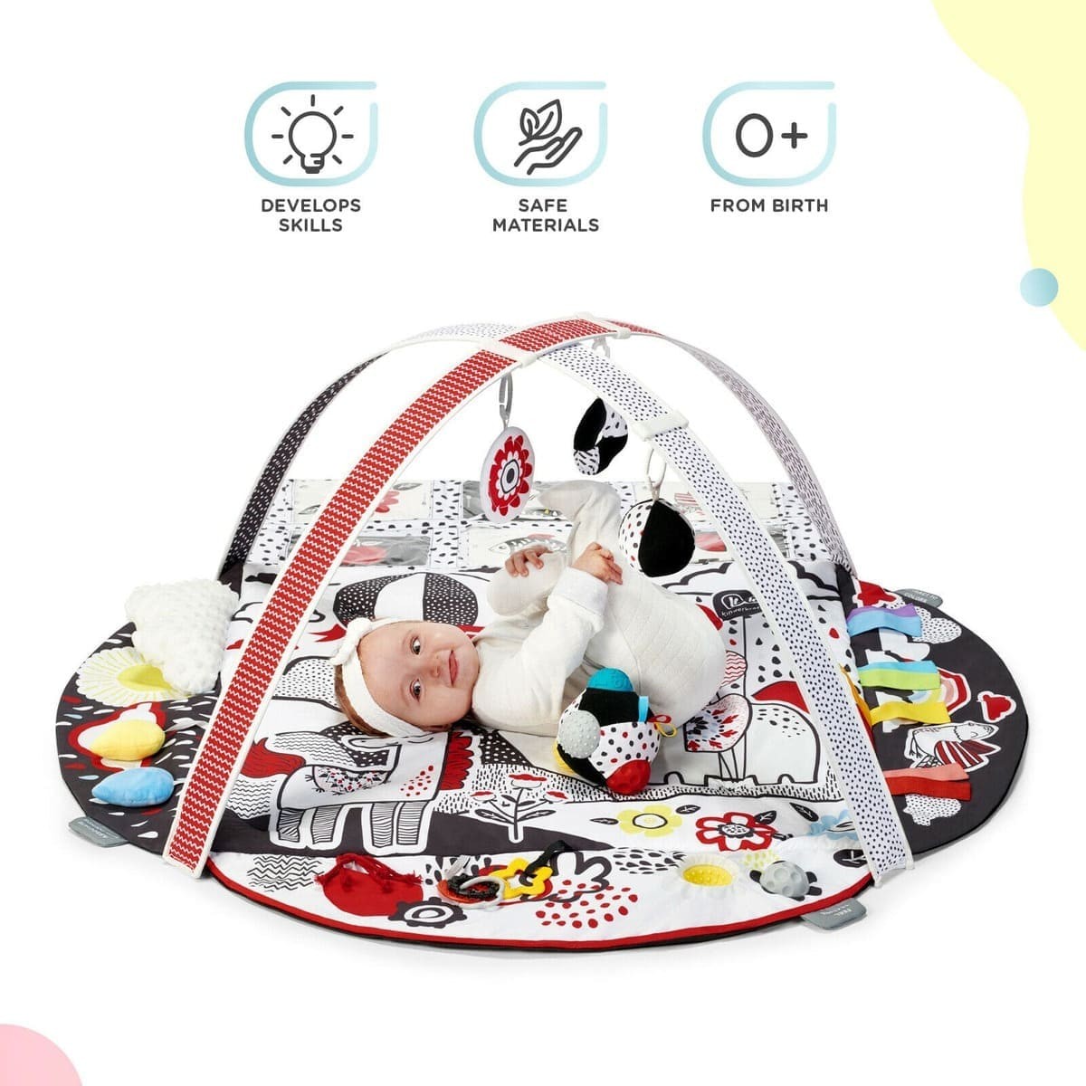 Manta de actividades sensorial 4Smart de kinderkraft