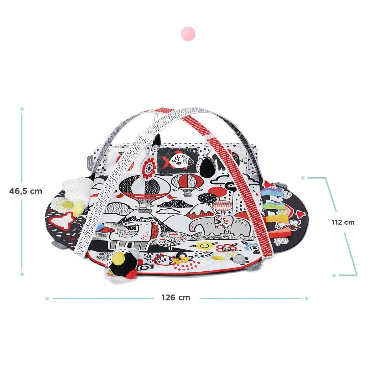 Manta de actividades sensorial 4Smart de kinderkraft