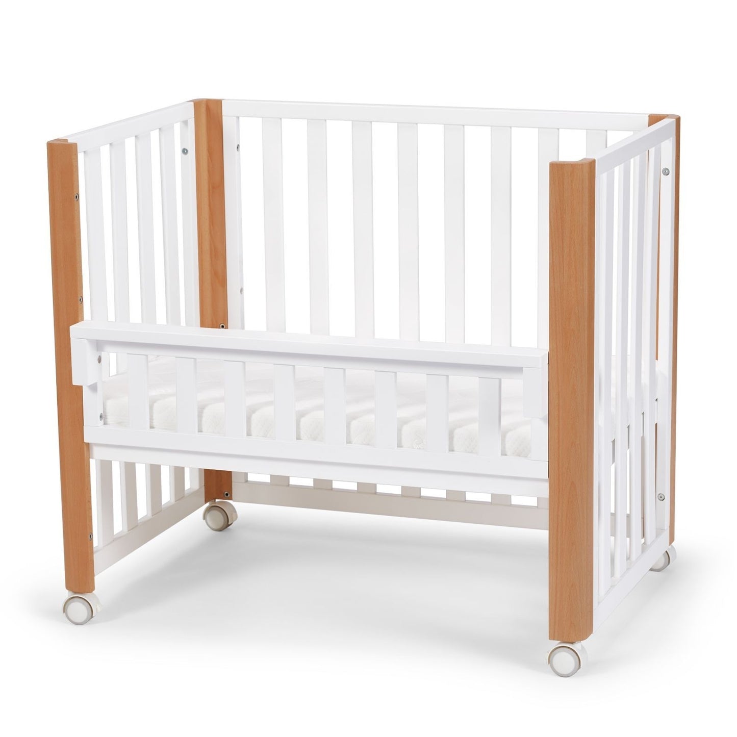 Cuna 4 en 1 + Colchón  Koya de Kinderkraft