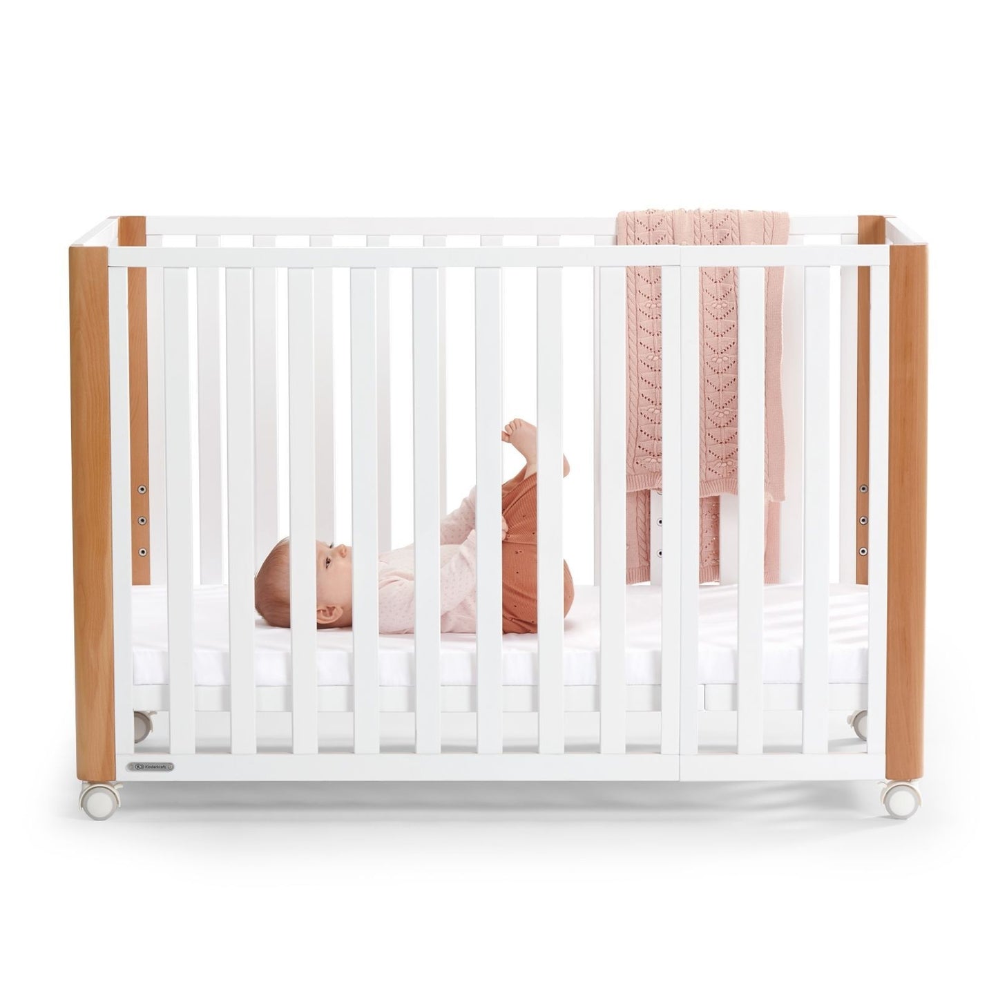 Cuna 4 en 1 + Colchón  Koya de Kinderkraft