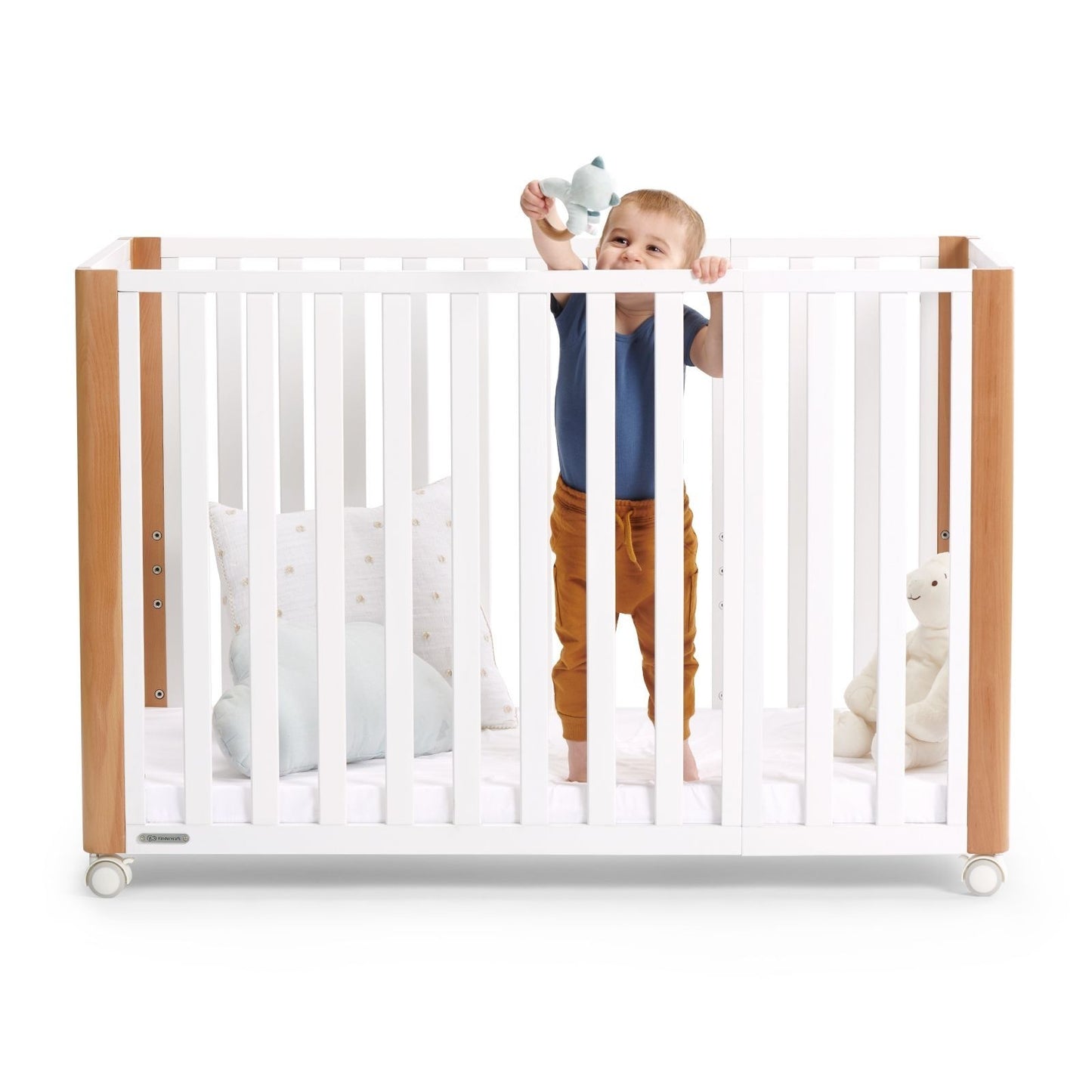 Cuna 4 en 1 + Colchón  Koya de Kinderkraft