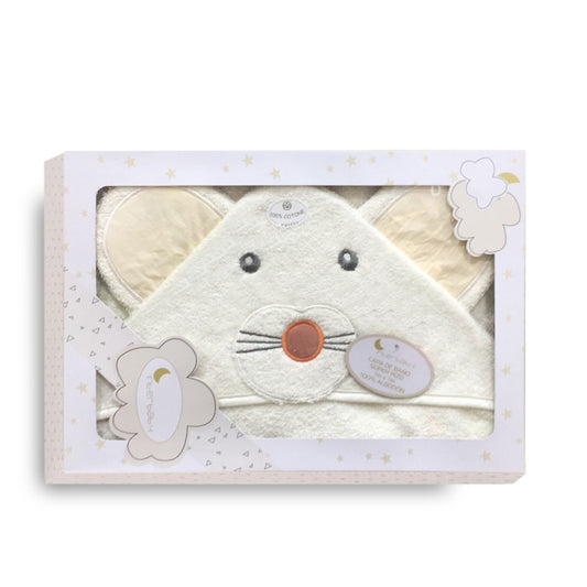 Maxicapa de baño  Orejas Ratón de Interbaby