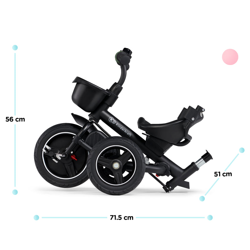 Triciclo 5 En 1 Spinstep de Kinderkraft