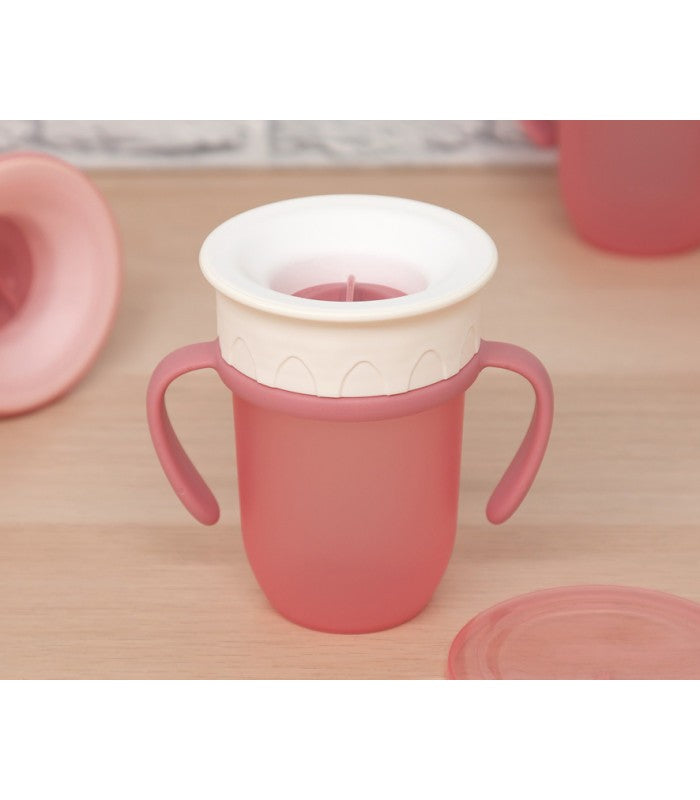 Taza de Aprendizaje Antigoteo Con Asas de Kiokids