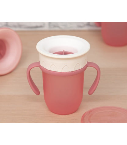 Taza de Aprendizaje Antigoteo Con Asas de Kiokids