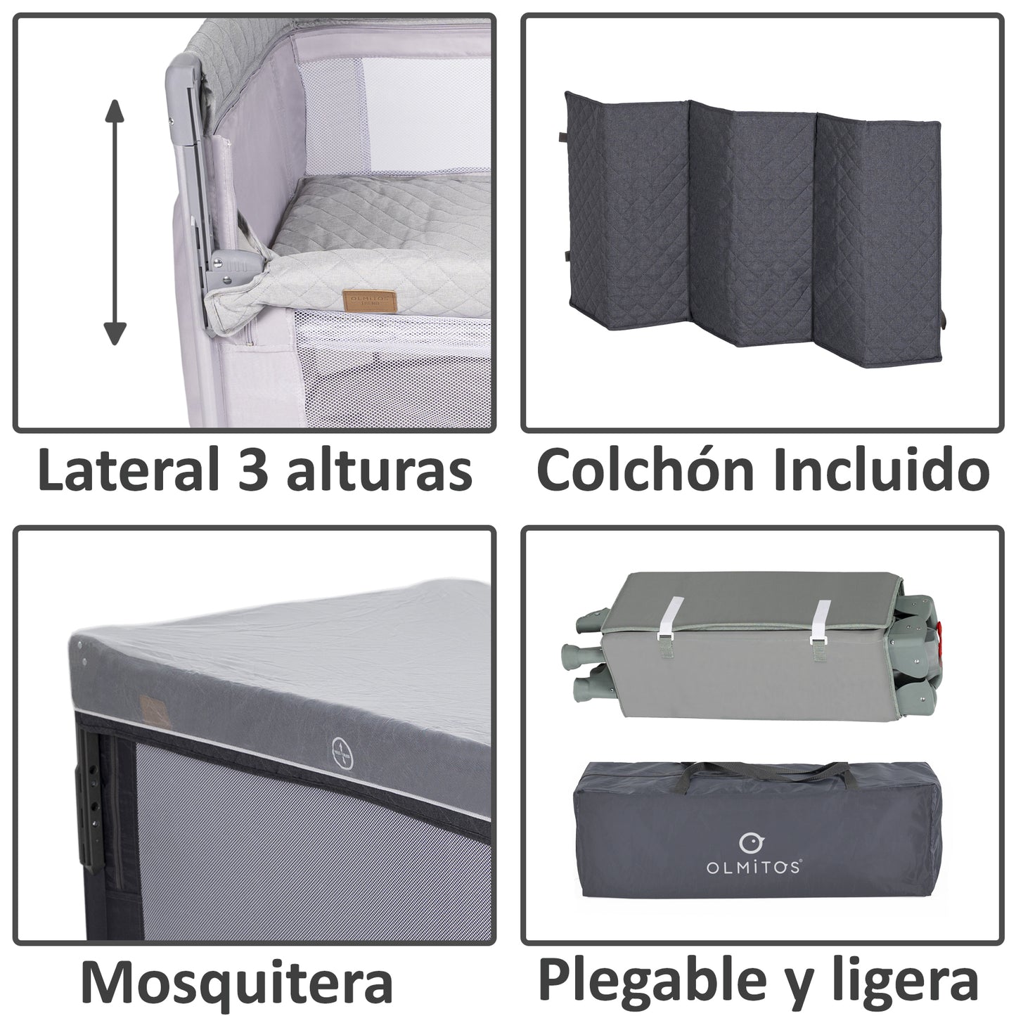Cuna de Viaje Colecho 3 en 1 TREND (Chollomania)