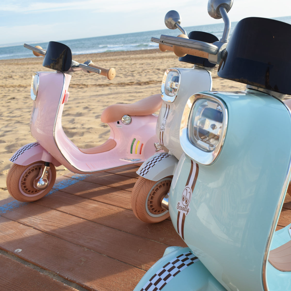 Moto Eléctrica para niños SCOOTLY de Twinly