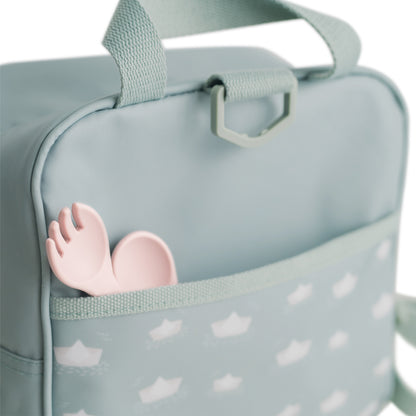 Olmitos - Mochila Infantil Isotérmica MERIENBAG – Bolsa Térmica Aislante para Comida y termo de Bebé