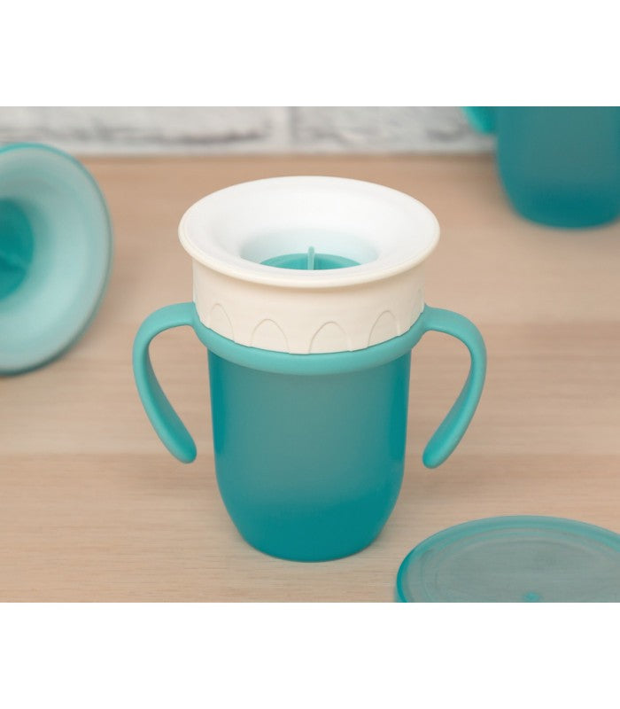 Taza de Aprendizaje Antigoteo Con Asas de Kiokids